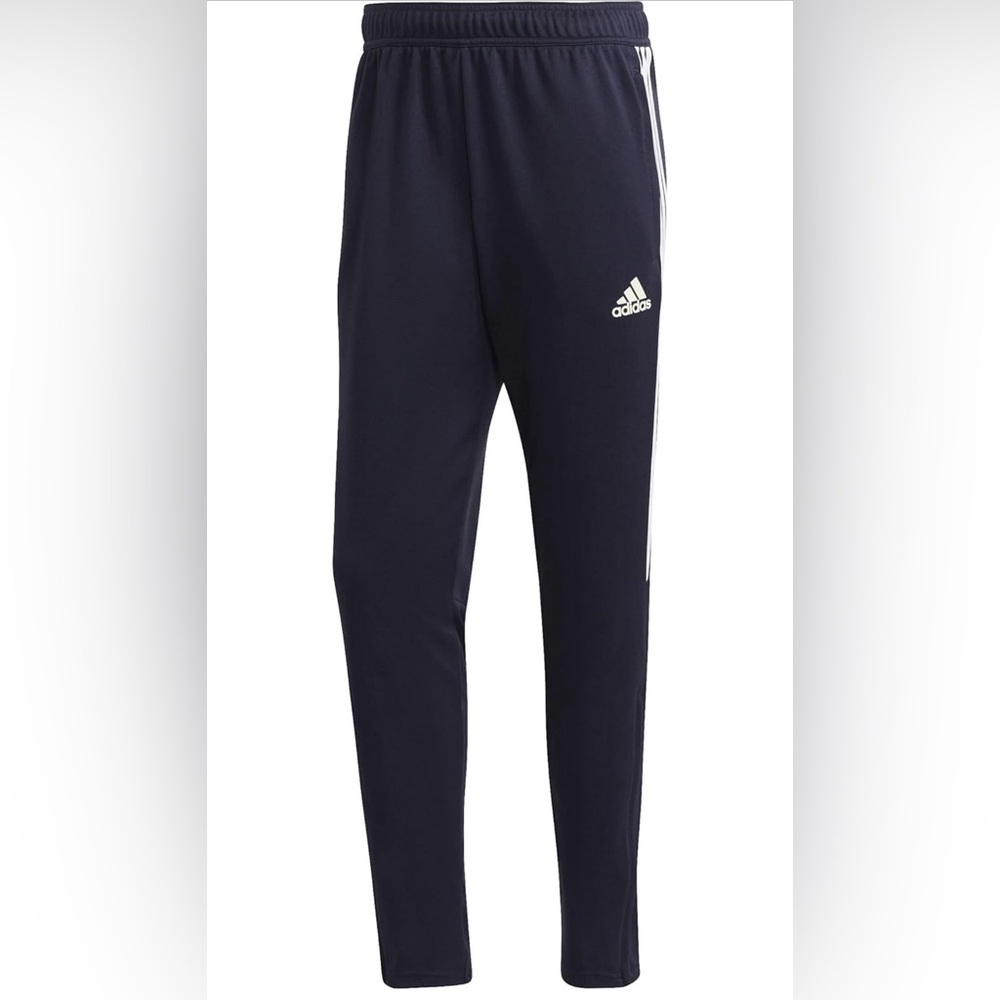 adidas Men's Climacool  Sereno Slim Tapered-Cut 3-Stripe Pants